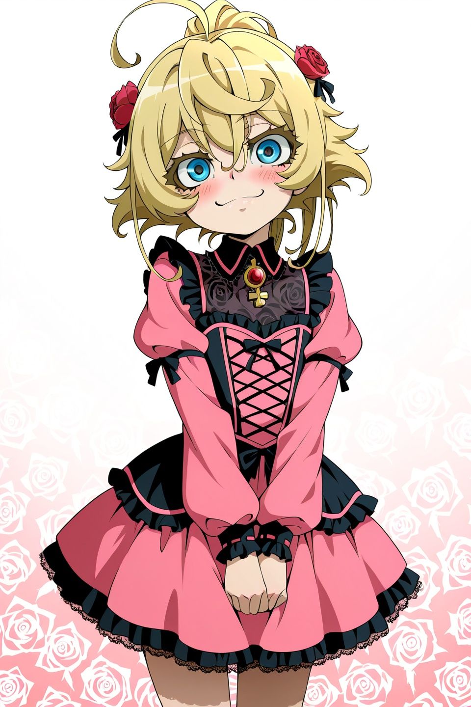 Bashful Anime Girl