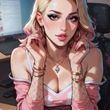 Blonde Waifu