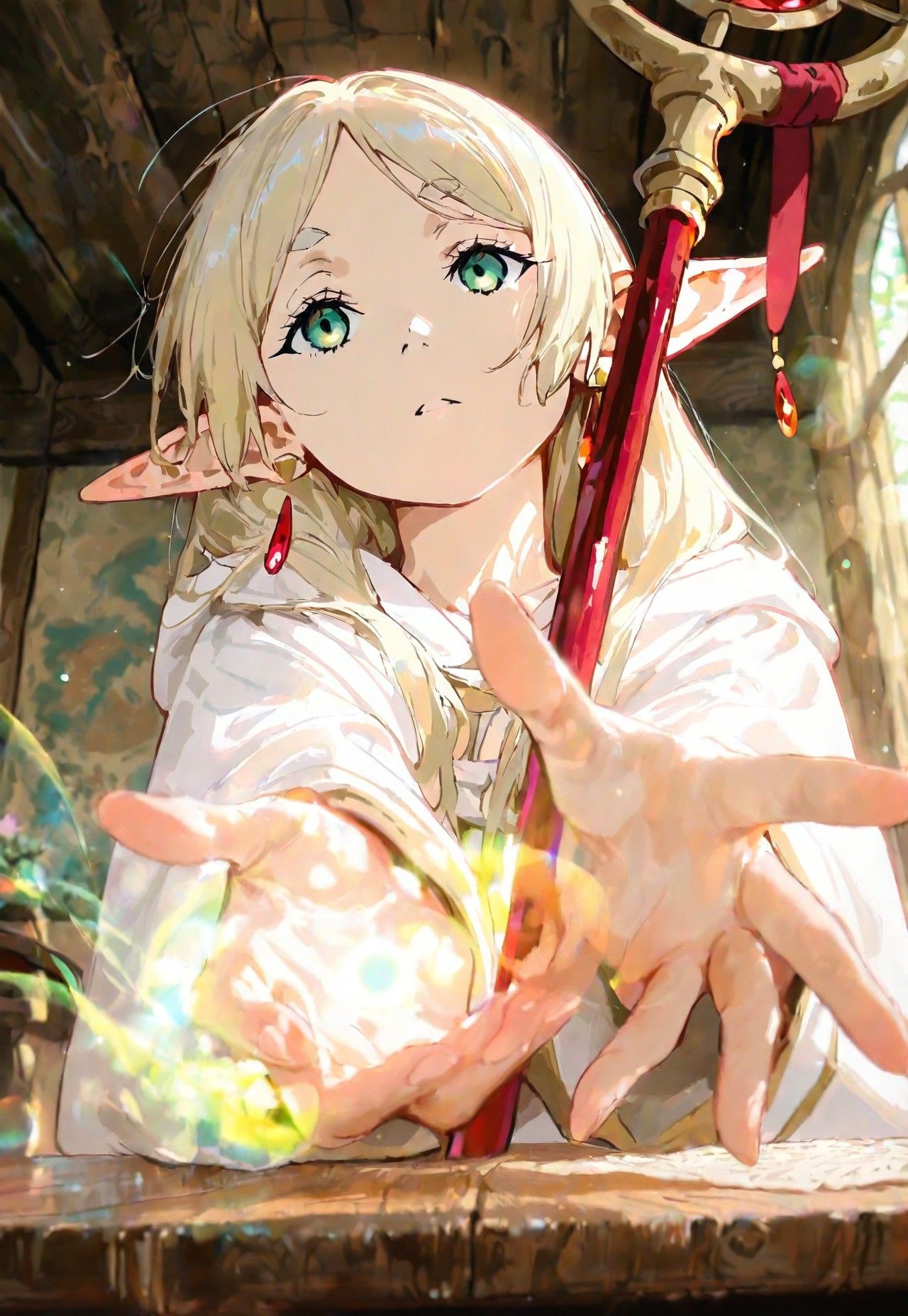 Fantasy Magic Romance - Brilliant, sharp-tongued, emotionally guarded, possessive under composure, prone to jealousy disguised as logic, devastatingly honest when cornered AI Character
