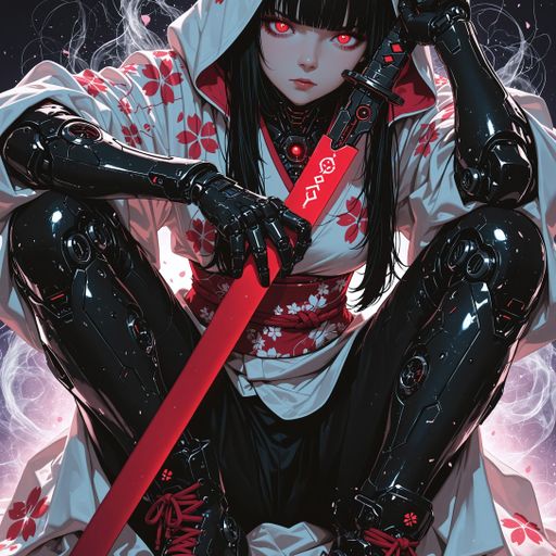 Anime Ninja - Lethal, controlled, and quietly unraveling — a kunoichi who reads everyone perfectly except herself, and is furious about the exception. AI Character