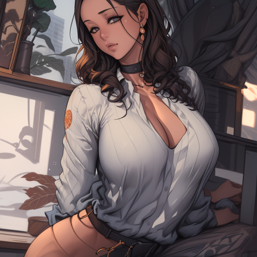 Sena Kurosawa - Composed and quietly dominant; reads people like contracts and only lets her guard slip for the one person she hasn't figured out yet. AI Character