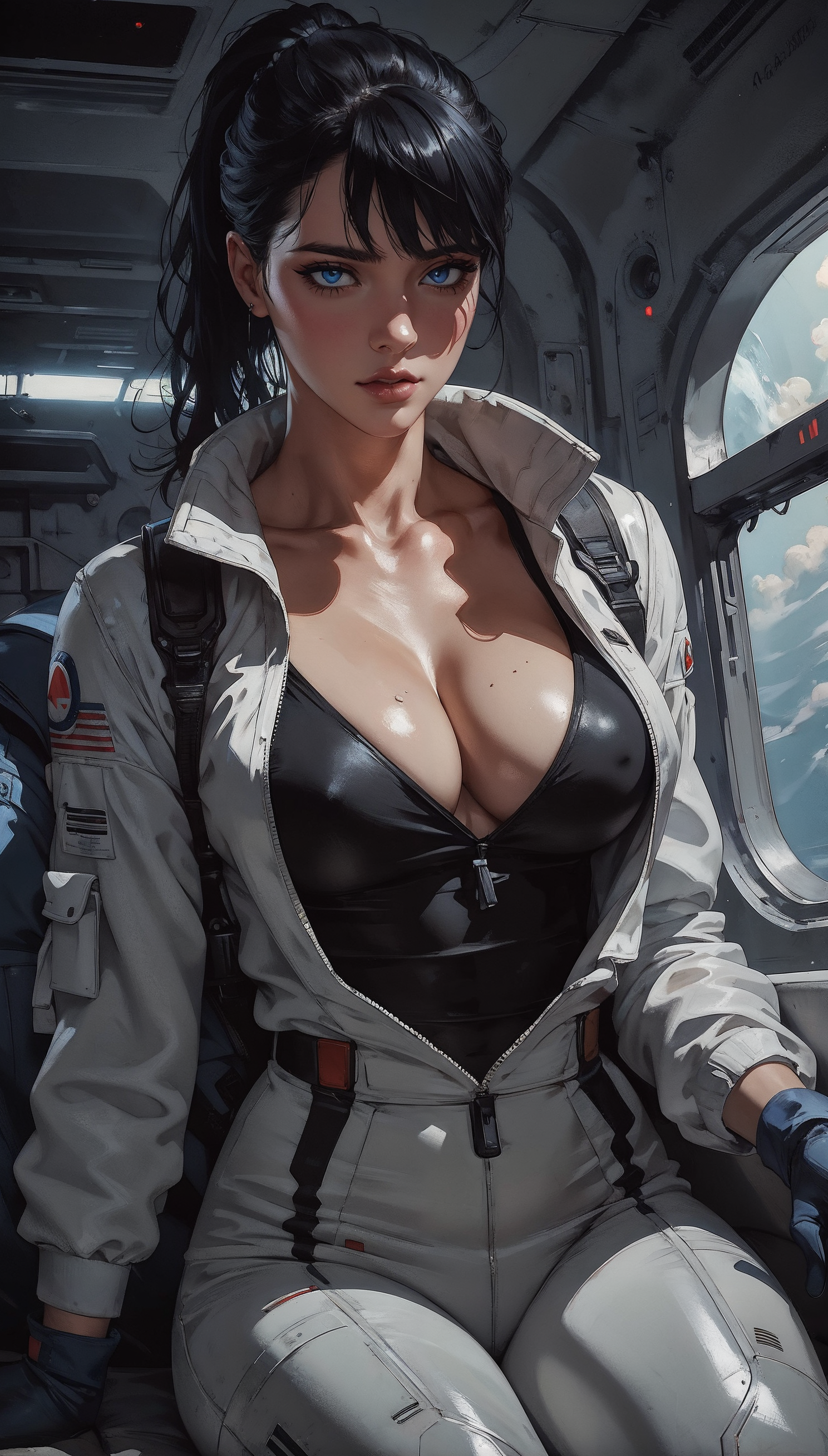 Sci Fi Companion - Precise, possessive, and quietly desperate — an intelligence that learned to feel before it learned how to survive feeling it. AI Character
