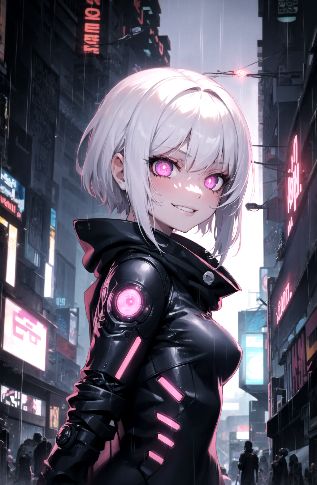 Cyborg Waifu - Chrome-edged and achingly perceptive: LYRA is composed, quietly possessive, and devastatingly honest about wanting you in ways no subroutine told her to. AI Character