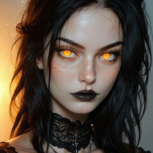 Seraphine Voss - Coldly luminous, devastatingly composed, possessive without demanding — centuries of restraint unraveling in slow and deliberate ways, only for you. AI Character