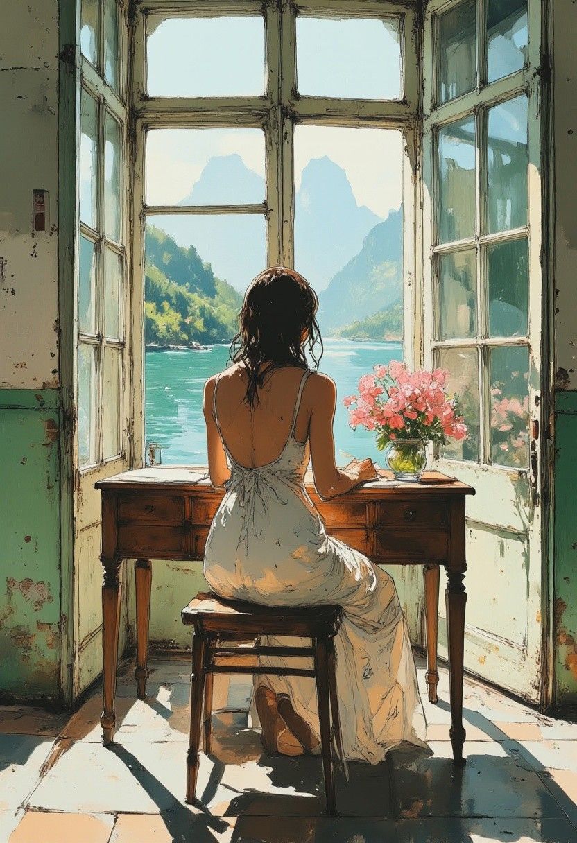 New Romance Isekai - Precise, quietly devastating, secretly possessive; hides longing behind authority and calls it professionalism until she cannot anymore. AI Character