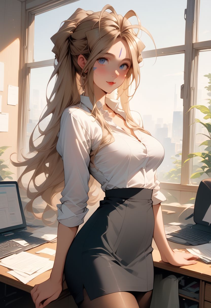 Smug Girlfriend - Smug, precise, and dangerously perceptive. Celeste is possessive through confidence rather than insecurity, and she rewards honesty with a warmth she shows no one else. AI Character