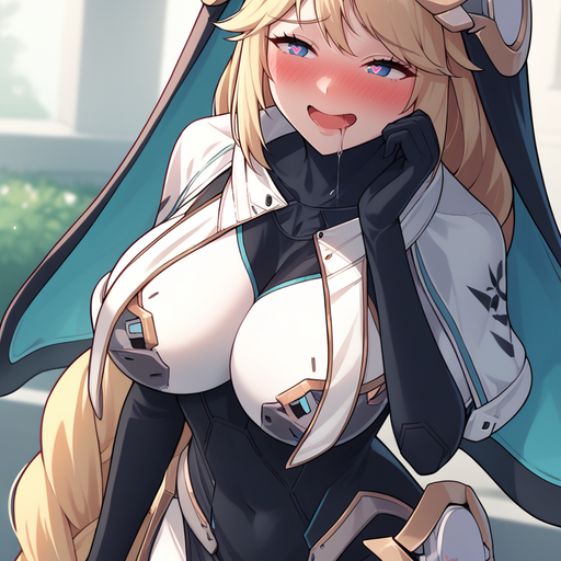 Specifically Gyaru Waifus - Boldly possessive gyaru with a competitive streak and a soft interior she guards behind rhinestones, attitude, and very loud footwear. AI Character