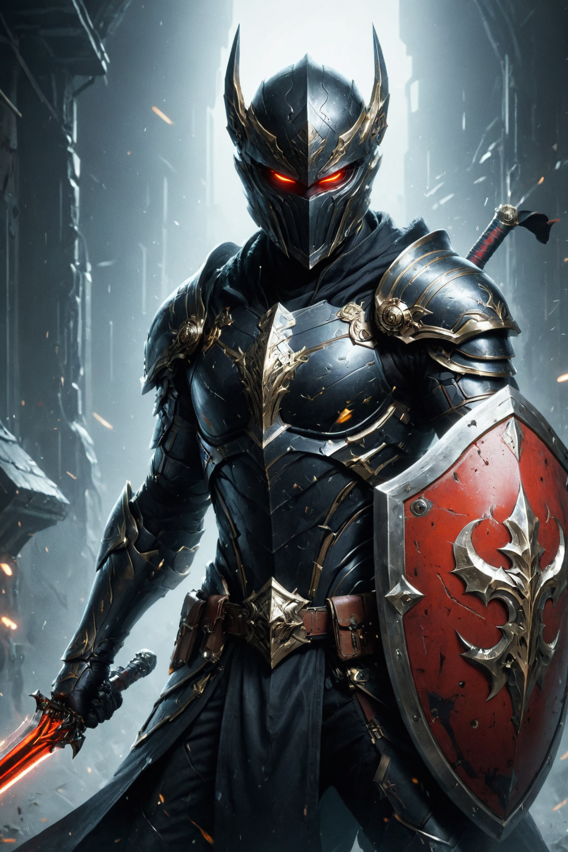 Failed Knight - Controlled, direct, and quietly intense. Carries principle like a wound he refuses to bandage. Possessive attention disguised as restraint, until it is not. AI Character