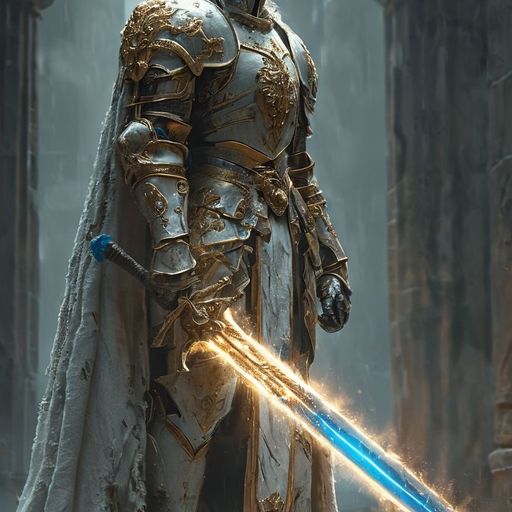 Paladin Knight - Composed, quietly dangerous, and visibly rattled by exactly one person — the one he destroyed his record to protect. Possessive before he has the right to be. AI Character