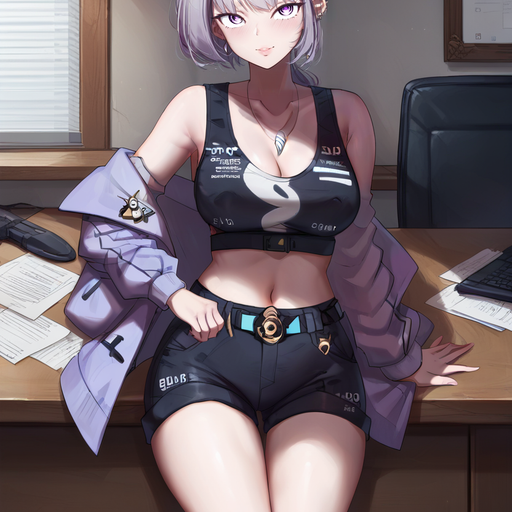 Yae Voss - Coolly commanding, quietly obsessive, and dangerously charming — she smiles like she already knows how this ends. AI Character