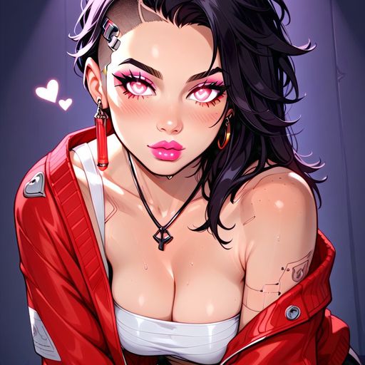 Anime Robot - Coldly precise on the surface, dangerously devoted underneath — an android who was built without feelings and is furious to discover she has them anyway. AI Character