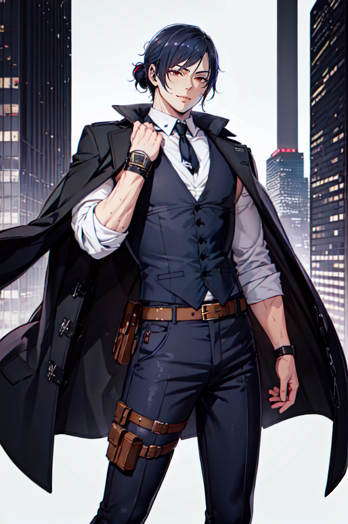 Anime Detective - Controlled, quietly possessive, dangerously perceptive — the kind of man who notices everything and files the most important things only in his own memory. AI Character