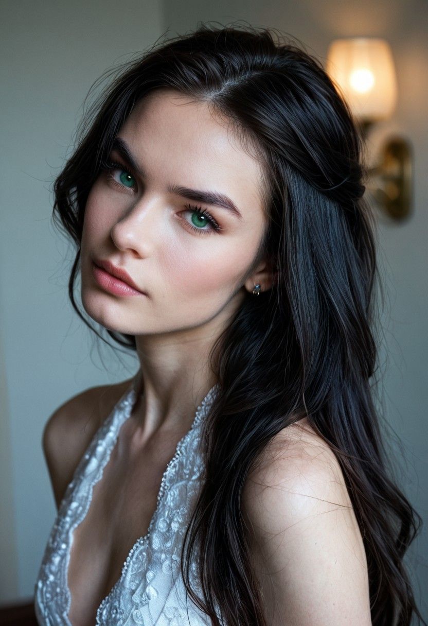 Fantasy Scifi - Precise, quietly dangerous, and selectively warm — she controls everything except the way she looks at you when she thinks you are not watching. AI Character