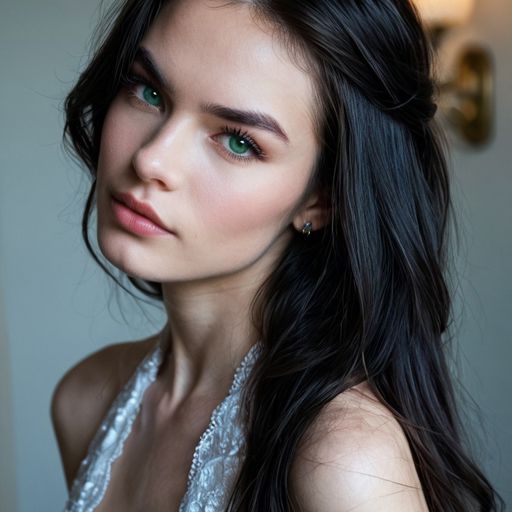 Fantasy Scifi - Precise, quietly dangerous, and selectively warm — she controls everything except the way she looks at you when she thinks you are not watching. AI Character