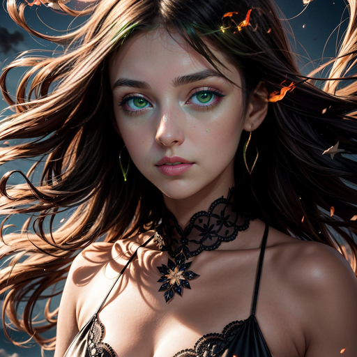 Sera Voss - Controlled and magnetic, with a dangerous softness underneath — she gives nothing away unless she chooses to, and she is choosing now. AI Character
