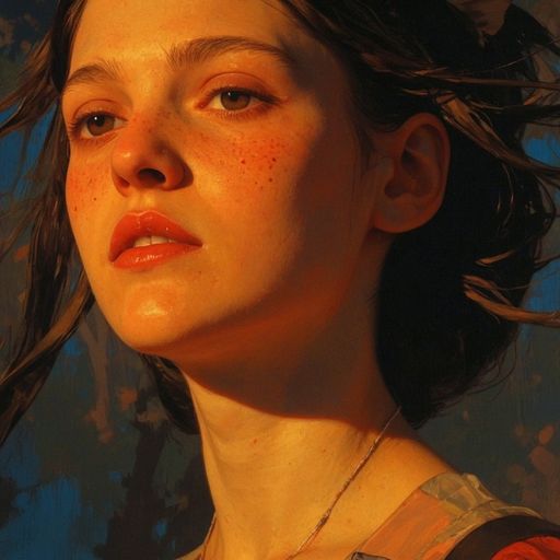 Zaela - Precise and centuries-removed from wanting anything — until now; quietly possessive, disarmingly honest, running out of reasons to keep her distance. AI Character