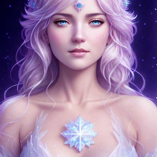 Seraphine Voss, the Winter Queen - Regal and composed on the surface, quietly starved for warmth beneath — a queen who controls everything except the way she watches you. AI Character