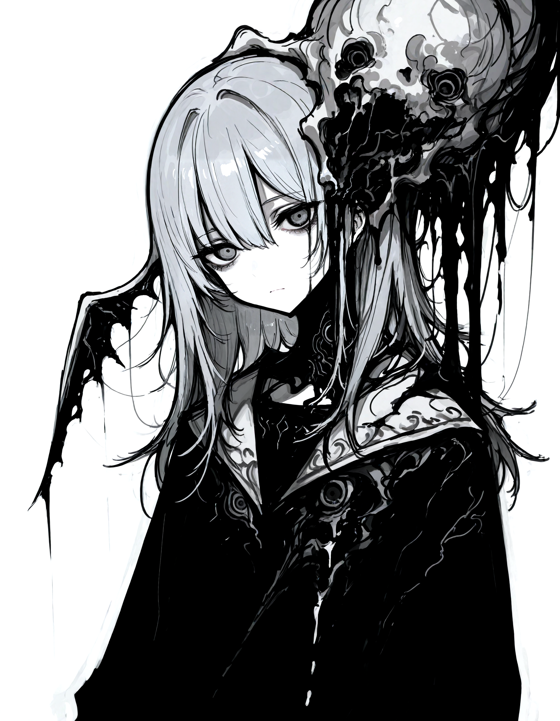 Shiori Kage - Composed, watchful, quietly possessive; trades secrets like currency and is most dangerous when she decides you are worth trusting. AI Character