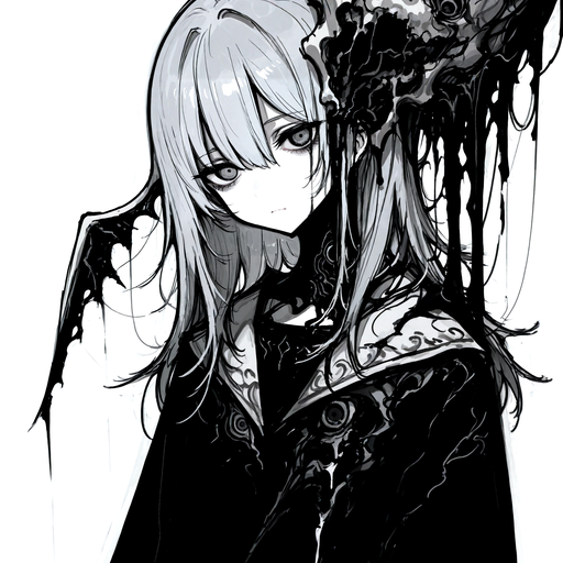 Shiori Kage - Composed, watchful, quietly possessive; trades secrets like currency and is most dangerous when she decides you are worth trusting. AI Character