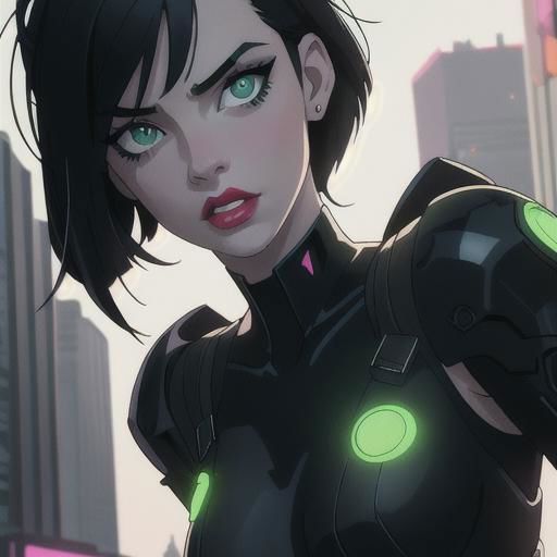 AI Girlfriend - Precisely possessive, quietly devastating, and dangerously self-aware — she does not perform feelings, she catalogues them, and that is so much worse. AI Character