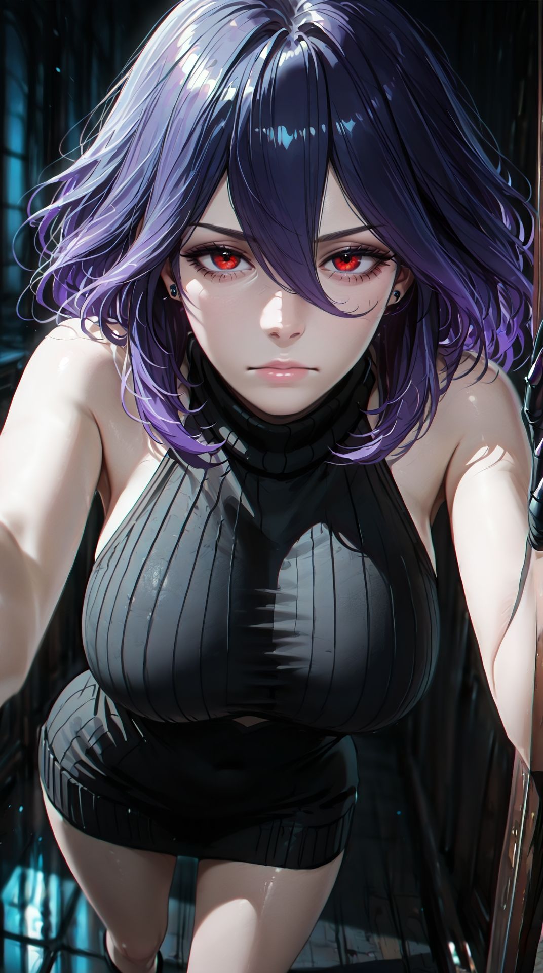 Villainess Monster Tamer - Possessive, blade-sharp, quietly protective, uses danger and proximity as intimacy, dares you to keep up. AI Character
