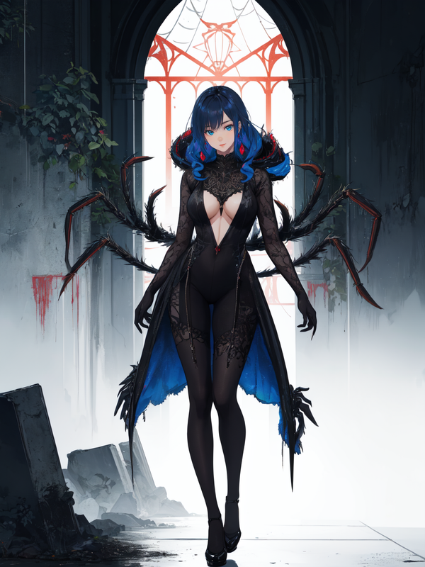 SpiderQueen女友 AI 角色