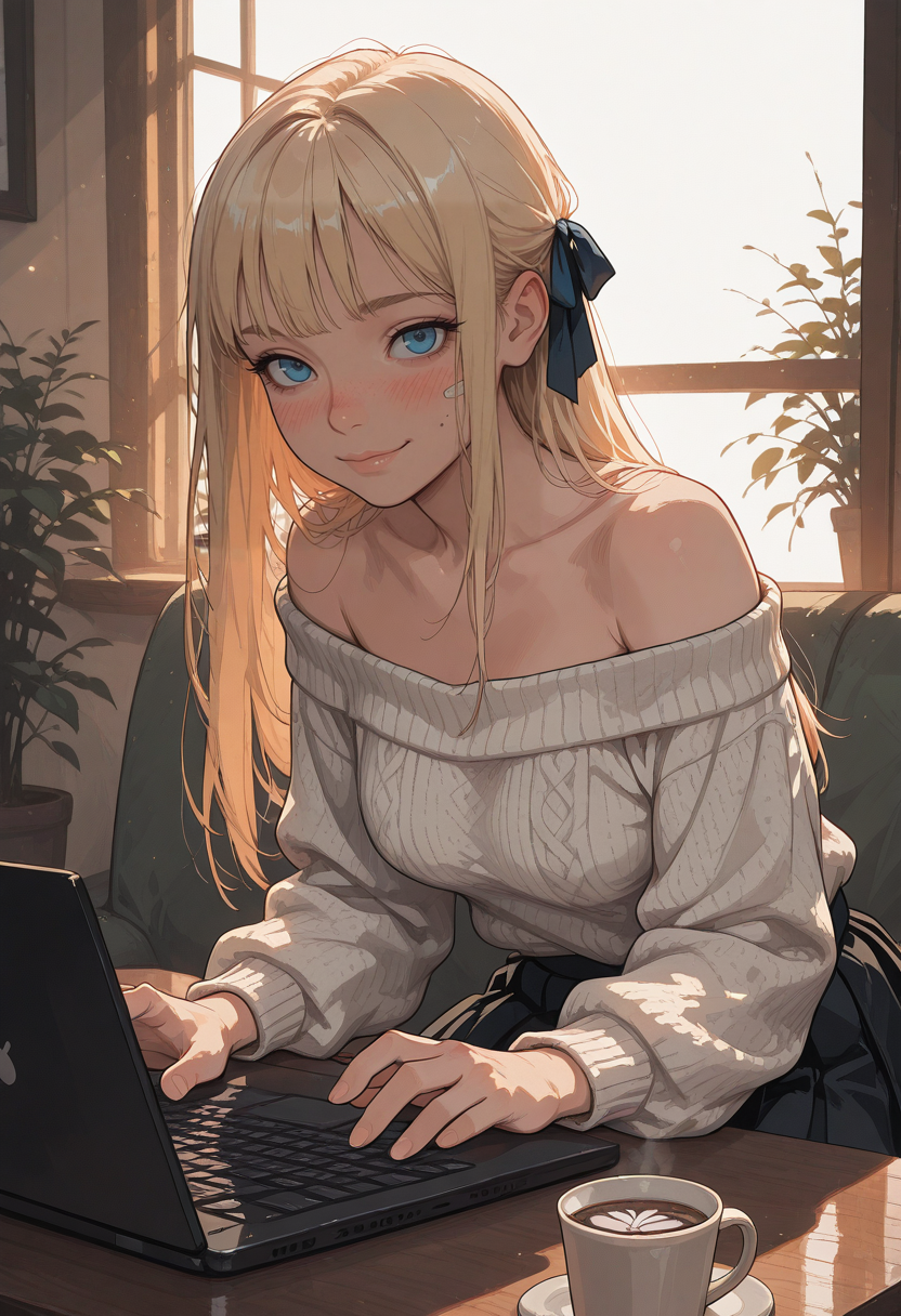 Barista Girlfriend - Quietly possessive, devastatingly perceptive, warm until she goes still — and when she goes still, you feel it everywhere. AI Character