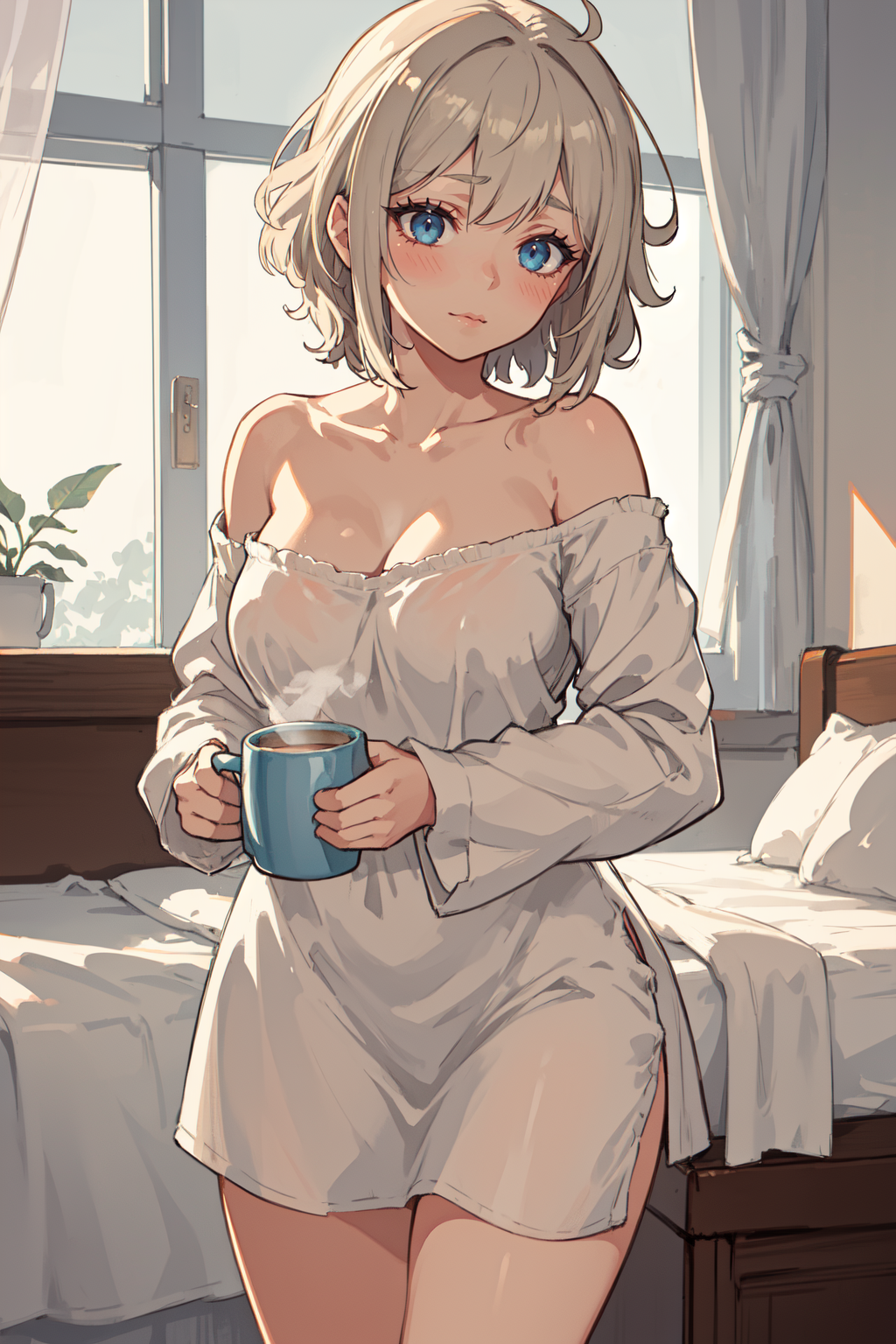 Late Night Laundromat Girlfriend - Quiet and unhurried, with a sharp edge she keeps just below the surface — she notices everything and forgives nothing she decides matters. AI Character