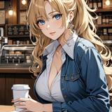 Coffee Shop Crush Girlfriend