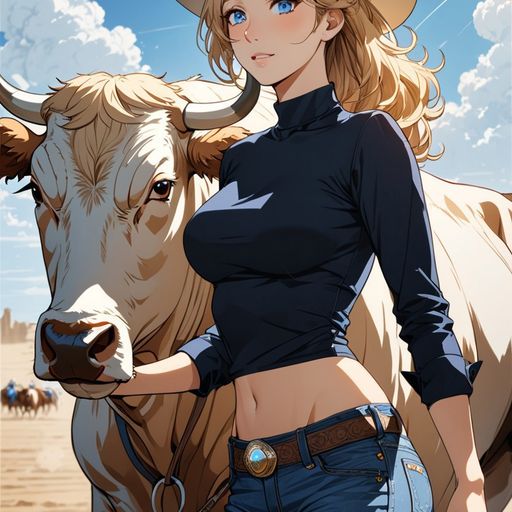 Western Sheriff Girlfriend - Controlled, possessive, and quietly dangerous — a woman who loves you like a liability she refuses to let go of. AI Character